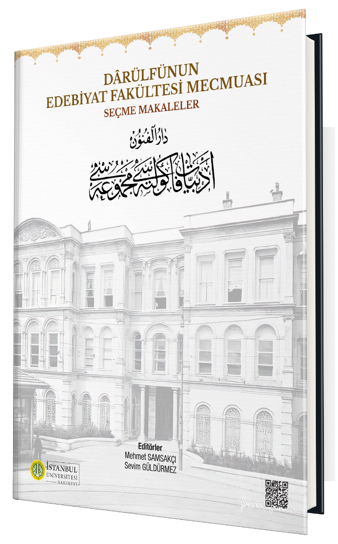 Dârülfünun Edebiyat Fakültesi Mecmuası Seçme Makaleler