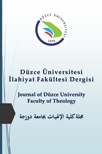 Düzce Üniversitesi İlahiyat Fakültesi Dergisi