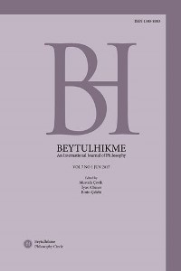 Beytulhikme An International Journal of Philosophy