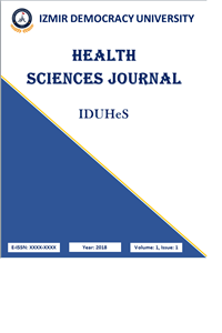 Izmir Democracy University Health Sciences Journal