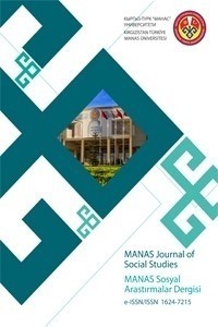 Manas Üniversitesi Sosyal Bilimler Dergisi