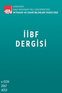 Ankara Hacı Bayram Veli Üniversitesi İktisadi ve İdari Bilimler Fakültesi Dergisi
