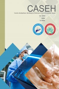 Cerrahi Ameliyathane Sterilizasyon Enfeksiyon Kontrol Hemşireliği Dergisi