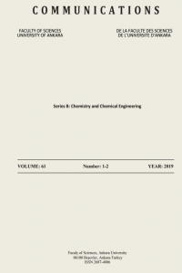 Communications Faculty of Sciences University Ankara Series B Chemistry and Chemical Engineering