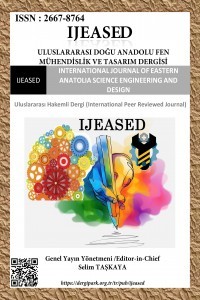 Uluslararası Doğu Anadolu Fen Mühendislik ve Tasarım Dergisi