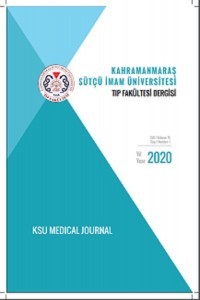 Kahramanmaraş Sütçü İmam Üniversitesi Tıp Fakültesi Dergisi