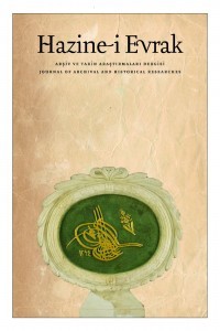 Hazine-i Evrak Arşiv ve Tarih Araştırmaları Dergisi