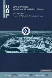 Uşak Üniversitesi Uygulamalı Bilimler Fakültesi Dergisi