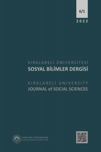 Kırklareli Üniversitesi Sosyal Bilimler Dergisi