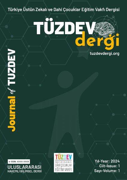 Türkiye Üstün Zekalı ve Dahi Çocuklar Eğitim Vakfı Dergisi